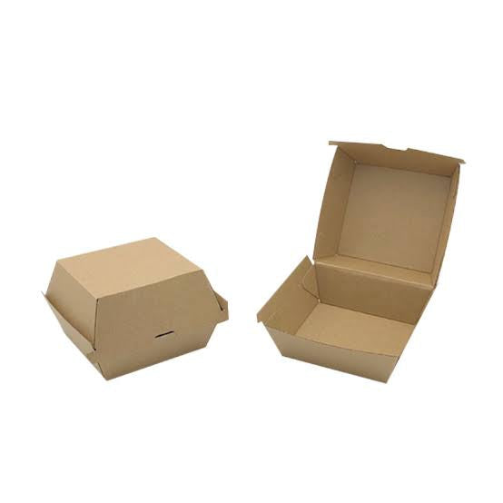 Kraft Burger Box (250 pcs)