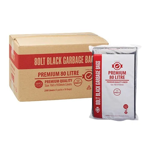 Heavy Duty Bin Liner - 80L