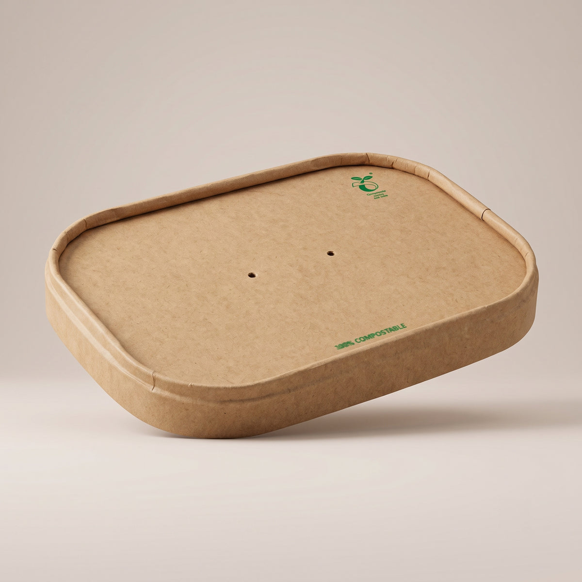 Paper Lid for Rectangular Container