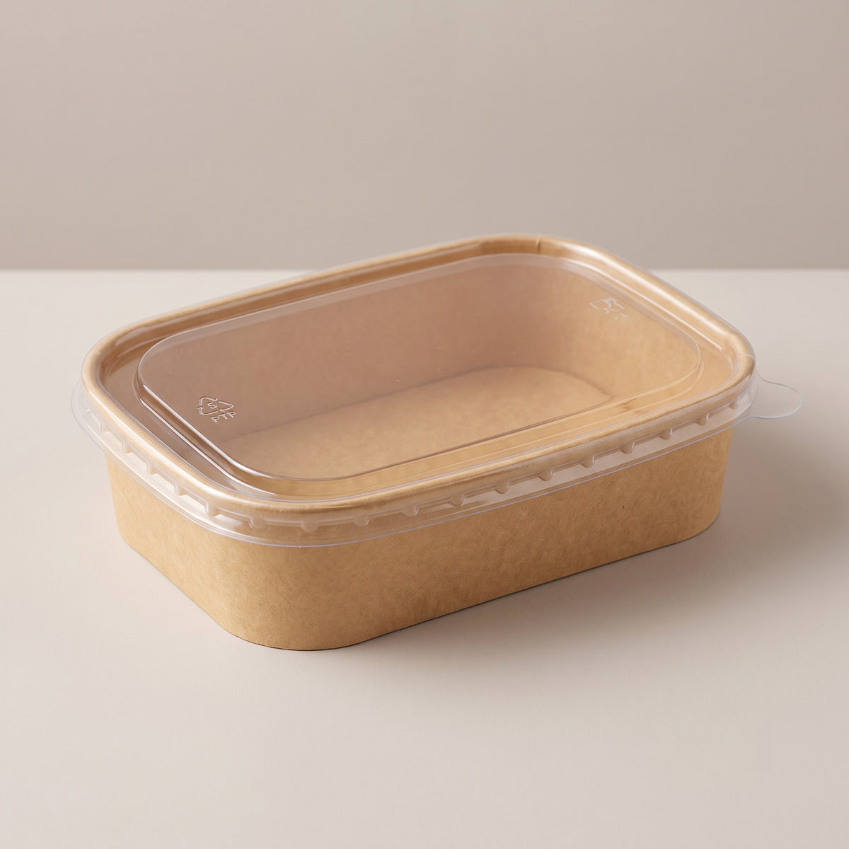 Rectangular Paper Container - 170 x 120 x 50 mm, 650ml (300 pcs)