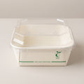 500ml Octagonal White with PET Lid