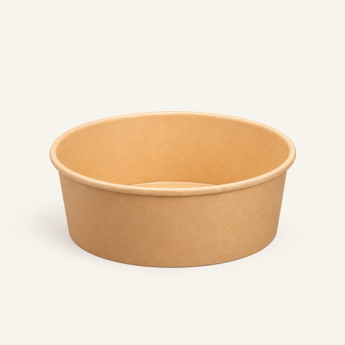 Round Paper Container with PLA Coating - 185 mm, 1100ml (300 pcs)